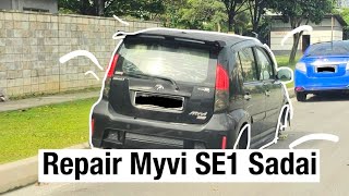 Perodua Myvi SE1 Start Enjin Setelah 3 Tahun Tersadai Ep1 [upl. by Aldwin469]