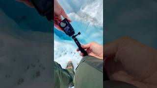 Ever tasted water from an Alaska glacier 🧊 DJI Osmo Action 4 🎬 JohnDerting [upl. by Hay]