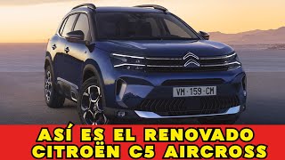 Primer vistazo al nuevo Citroën C5 Aircross híbrido y eléctrico [upl. by Coy]