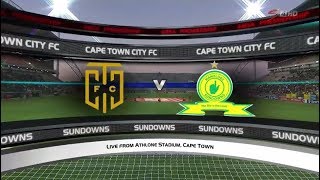 Absa Premiership 20172018  Cape Town City vs Mamelodi Sundowns [upl. by Deppy]