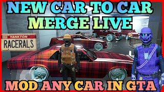 NEW CAR TO CAR MERGE GLITCH MERGE 100 WORKING GTA5 BENNYS F1S GTA 5 🔥 [upl. by Krystle434]