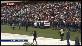 Senzo Meyiwas funeral service [upl. by Killy]