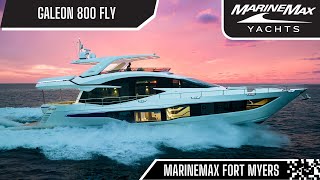 Galeon 800 FLY MarineMax Fort Myers [upl. by Brittaney]