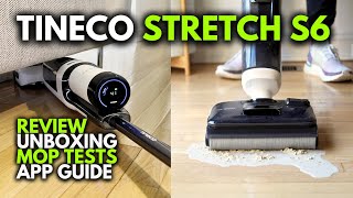 TINECO Floor One STRETCH S6  Review Guide amp Cleaning Tests [upl. by Iahs]