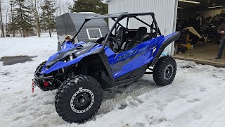 2024 Yamaha YXZ 1000R SS  Installing Fender Flares RoofWheels amp Tires amp A Rugged Radio [upl. by Osmond29]