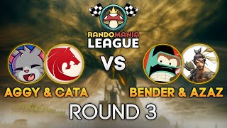 CATA amp AGGY vs BENDER amp AZAZ  Elden Ring DLC Randomizer League ROUND 3 [upl. by Nileuqay413]