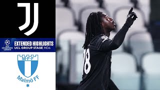 Juventus vs Malmö FF Extended Highlights  Group Stage  MD 6  CBS Sports Golazo [upl. by Merv201]