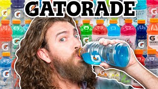 We Tried EVERY Gatorade Flavor [upl. by Gresham216]