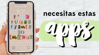 LAS MEJORES APPS QUE TODO ESTUDIANTE NECESITA Organización Productividad y Más [upl. by Annette50]