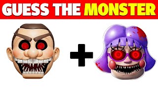 Guess The Roblox Scary Obby MONSTER By EMOJI  VOICE  Mr Funnys Toy Shop Miss Anitron [upl. by Irmgard451]