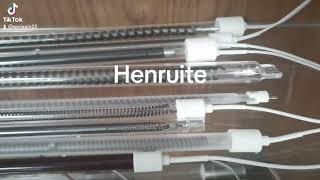 2000W Hengruite carbon fiber electric heat element tubular infrared heater with CE [upl. by Aerb]