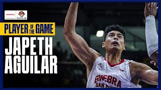 Japeth Aguilar WITH 16 PTS for Ginebra vs Phoenix 💪  PBA Season 48 Philippine Cup  HIGHLIGHTS [upl. by Swec]