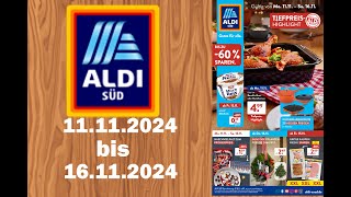 ALDI Süd Prospekte Angebote Werbung Gültig von 111124 bis 16112024​ [upl. by Wilden]