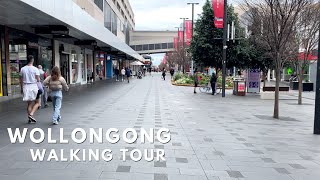 4K Wollongong City  Walking Tour Sydney Australia [upl. by Toms650]