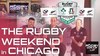 Chicago Rugby Weekend Irelands Ultan Dillane NZs Kendra Cocksedge Italys Edoardo Gori [upl. by Tuchman]