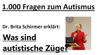 Was sind autistische Züge [upl. by Yelhs]