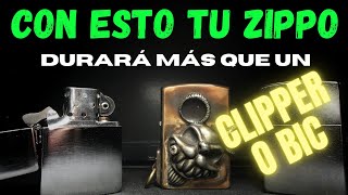 CON ESTO TU ZIPPO DURARA MAS QUE CLIPPER MUCHO MUCHO MAS [upl. by Martinson]