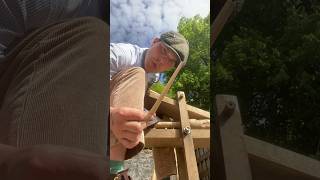 Setting up the Bellows handtools woodworking blacksmith traditional ireland flint [upl. by Vary]