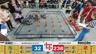 FTC PowerPlay 316 points match with Brainstormers  APOC 2023 Q10 [upl. by Raddi608]