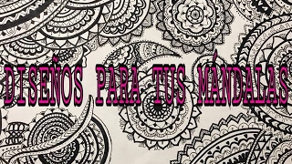 DISEÑOS PARA TUS MANDALAS♥ [upl. by Ivanah]