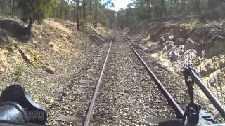 Castlemaine to Muckleford Victorian Goldfields Railway [upl. by Ettari344]