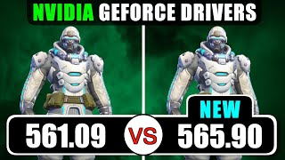 NVIDIA drivers 56109 vs 56590  Fortnite Valorant Overwatch Hunt Showdown  Best driver 2024 [upl. by Florenza]