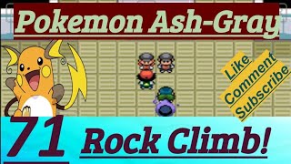 Pokemon AshGray Part 71 Orange Islands Got Rock Climb Kit On Mandarin Island amp Rocket Hideout [upl. by Gamages]