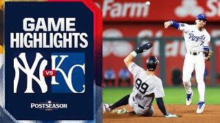 Yankees vs Royals ALDS Game 4 Highlights 101024  MLB Highlights [upl. by Fazeli623]