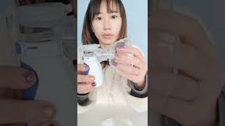 How to use a mesh nebulizerFor moisturizing [upl. by Dewees969]