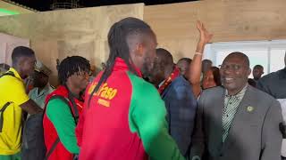 CAN CÔTE DIVOIRE 2023 LES ÉTALONS DU BURKINA FASO SONT ARRIVÉS À BOUAKÉ [upl. by Oraneg94]