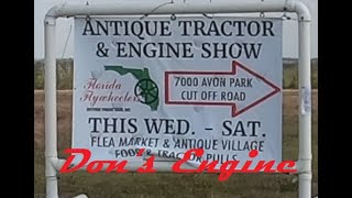 Florida Flywheelers Engine and Tractor Show January 2023 [upl. by Llerrej836]