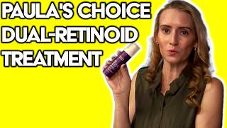 Paulas Choice Skincare Clinical PRO Retinaldehyde DualRetinoid Treatment Review How to Use Dupes [upl. by Aggappora]