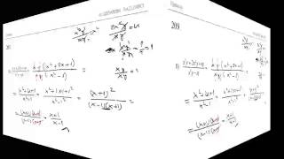 algebarski razlomci  potpuno riješeni zadaci za samostalno učenje Matematika 1 [upl. by Justina]