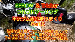 SEROW徒然路草コラボTouring 平沢ダム周辺Part２ 千葉県大多喜町 2024年9月14日 Kwabata forest line Ohtaki chou Chiba [upl. by Bryana517]