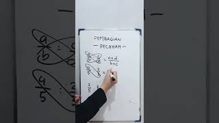 Pembagian Pecahan  Matematika Dasar [upl. by Kremer734]