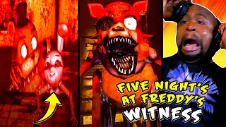 THIS VIDEO GAVE ME AN ANXIETY ATTACK ON CAMERA  FNAF Witness REACTION [upl. by Yajiv952]