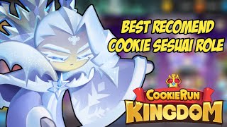 BEST RECOMMENDED COOKIE SESUAI ROLENYA MASING2  COOKIE RUN KINGDOM [upl. by Euqinahc]