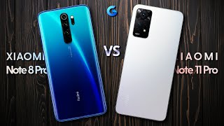 Xiaomi Note 11 Pro vs Note 8 Pro [upl. by Riley608]