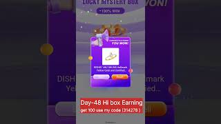 Hi box Mystery box Unboxing  Hi box Earning Day48 [upl. by Igig996]