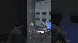 How to do a no ragdoll bike glitch in Gta5 gta gta5 gtaonline gaming gtaglitch [upl. by Sirtaeb]