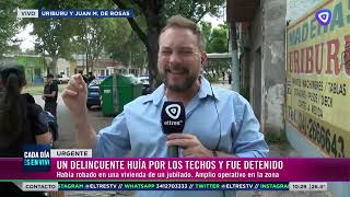 Ingresó a robar por los techos y fue detenido [upl. by Neumark534]