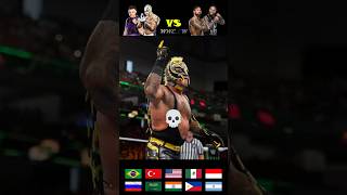 The Mysterios vs The Usos 2021  WWE Phonk Edit 💀 wwe reymysterio phonk skull [upl. by Ahseyi]