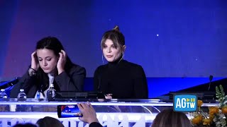 Sanremo Alessandra Amoroso legge gli insulti ricevuti sui social [upl. by Greene]