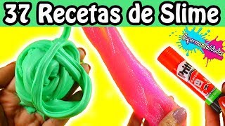 Probando recetas de Slime sin borax de mis suscriptores  Supermanualidades [upl. by Artap511]