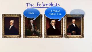 The Federalists versus the AntiFederalists [upl. by Ecirtahs]