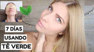 7 DÍAS USANDO TÉ VERDE EN EL ROSTRO  NO VAS A CREER SUS BENEFICIOS  MODO MAYA [upl. by Amabel238]