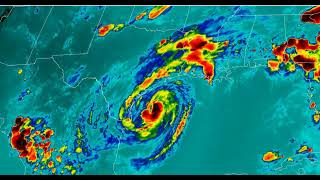 Beryl closing in on Texas coastline  11PM Update [upl. by Enyaht]