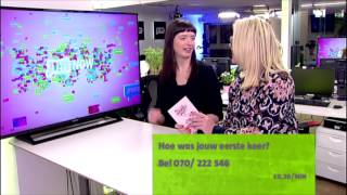 Naomi Dom op bezoek bij Jimtv [upl. by Anagrom]