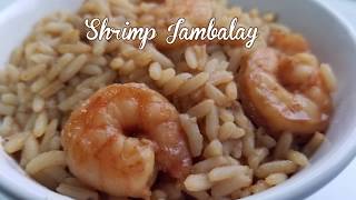 Shrimp Jambalaya in a rice pot JambaPastaLaya mix [upl. by Mongeau]