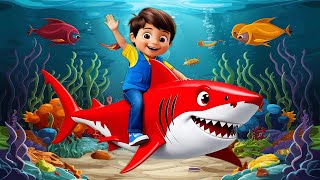 Baby Shark  New Kids Song With New Rhythm [upl. by Benedikt]